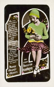 Edwardianskt vykort av English Photographer
