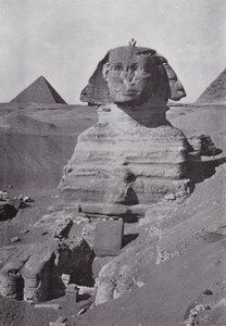 Egypten: Sphynxen (s/v foto) av English Photographer