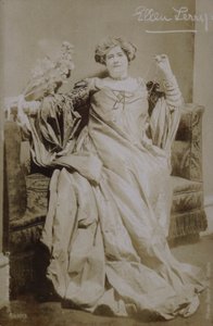 Ellen Terry (s/v foto) av English Photographer