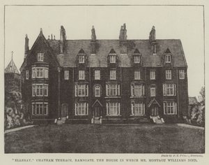 Elleray, Chatham Terrace, Ramsgate, huset där Montagu Williams dog av English Photographer