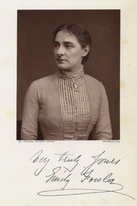 Emily Fowler (s/v foto) av English Photographer