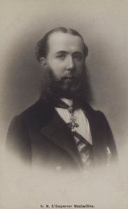 Kejsare Maximilien av Mexiko (s/w-foto) av English Photographer