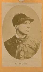 F Webb, jockey av English Photographer
