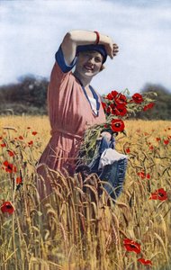 Den vackraste av Evas döttrar - The English girl (färgfoto) av English Photographer