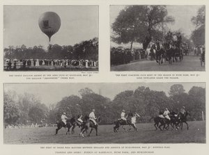 Mode och sport, evenemang i Ranelagh, Hyde Park och Hurlingham av English Photographer