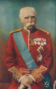 Fältmarskalk Sir Donald Martin Stewart. Governor Royal Hospital, Chelsea av English Photographer
