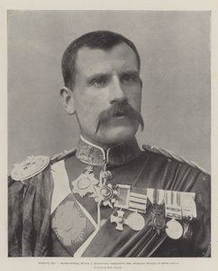 Fighting Mac, generalmajor Hector A Macdonald, befäl över Highland Brigade i Sydafrika