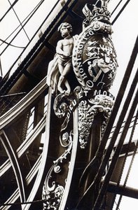 Galjonsfigur för HMS Victory av English Photographer