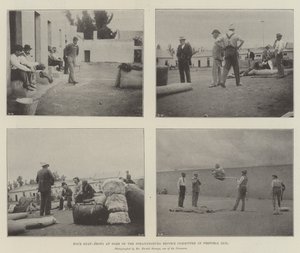Fyra ögonblicksbilder på några av Johannesburgs reformkommitté i fängelset i Pretoria av English Photographer