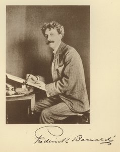 Frederick Barnard (s/v foto) av English Photographer