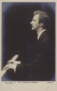 Frederick Dawson, engelsk pianist av English Photographer