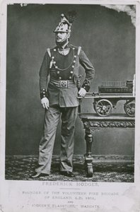 Frederick Hodges, grundare av Volunteer Fire Brigade of England av English Photographer