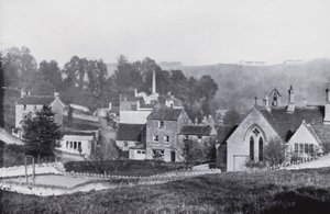 Freshford, visar sanatoriet (s/v foto) av English Photographer