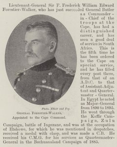 General Forestier-Walker, utsedd till Cape Command