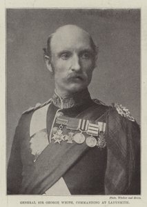General Sir George White, befälhavande vid Ladysmith av English Photographer