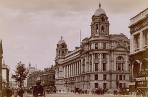 Översikt över Whitehall av English Photographer