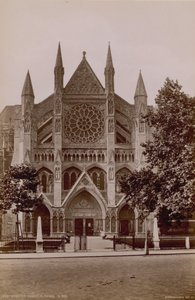 Allmän vy av den norra verandan i Westminster Abbey av English Photographer
