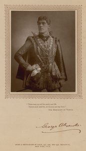 George Alexander, skådespelare av English Photographer