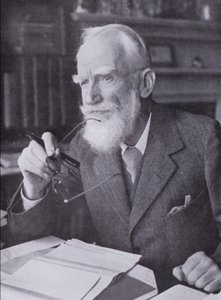 George Bernard Shaw (s/v foto) av English Photographer
