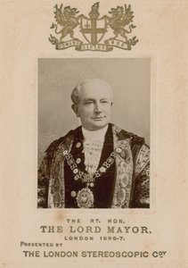 George Faudel-Phillips, Londons höger ärade borgmästare av English Photographer