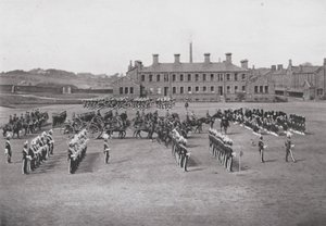 Glasgow: Maryhill Barracks (s/v foto) av English Photographer