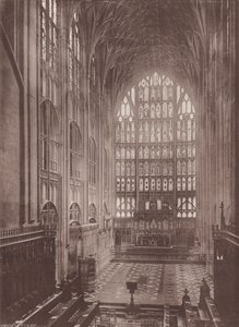 Gloucester: The Cathedral, Choir East (s/v foto) av English Photographer