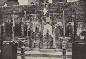 Grekiska kyrkan, Nazareth, nära St Marys Well av English Photographer