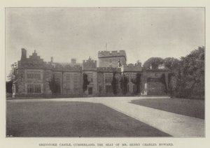 Greystoke Castle, Cumberland, säte för Mr Henry Charles Howard av English Photographer