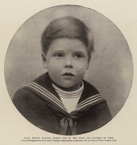 H R H Prins Edward, äldste son till hertigen och hertiginnan av York av English Photographer