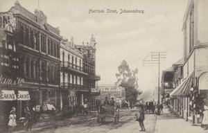 Harrison Street, Johannesburg (s/v foto) av English Photographer