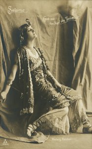 Hedwiga Reicher, tysk skådespelerska (svartvitt foto) av English Photographer
