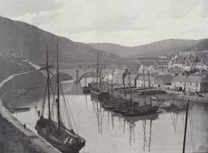 Helmsdale, från slottet av English Photographer