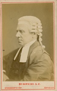 Henry Hawkins QC, 1:a baron Brampton av English Photographer