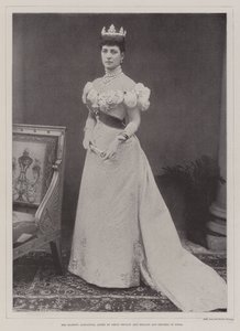 Hennes Majestät Alexandra, drottning av Storbritannien och Irland och kejsarinna av Indien av English Photographer