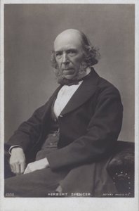 Herbert Spencer (svartvitt foto) av English Photographer