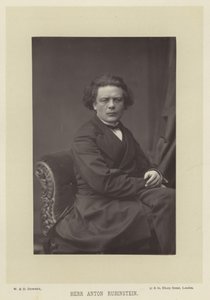 Herr Anton Rubinstein av English Photographer