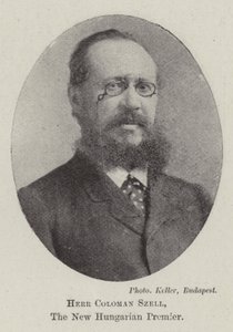 Herr Coloman Szell, den nya ungerske premiärministern av English Photographer