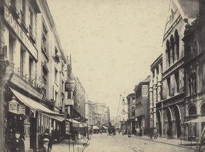 High Street, Exeter, Devon av English Photographer