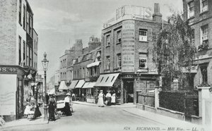 Hill Rise, Richmond: allmän bild, 1895 av English Photographer