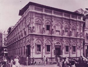 Hindu Temple, Bombay av English Photographer