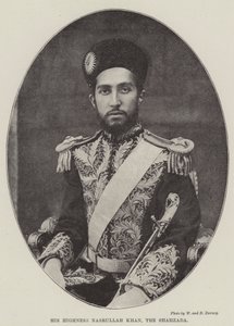 Hans Höghet Nasrullah Khan, Shahzadan av English Photographer
