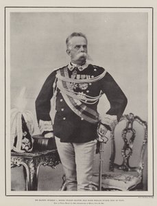 Hans Majestät Humbert I, Renier Charles Emanuel Jean Marie Fernand Eugene, kung av Italien