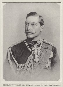 Hans Majestät Vilhelm II, kung av Preussen och tysk kejsare av English Photographer