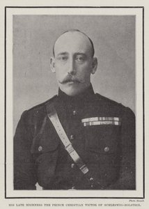 Hans framlidne höghet Prins Christian Victor av Schleswig-Holstein av English Photographer