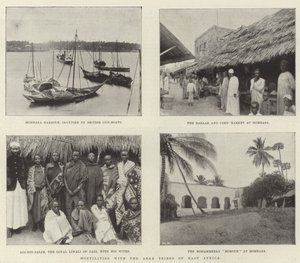 Fientligheter med de arabiska stammarna i Östafrika av English Photographer