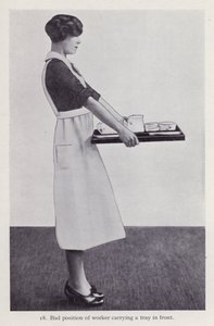 Illustration för Posture in Housework (s/v foto) av English Photographer