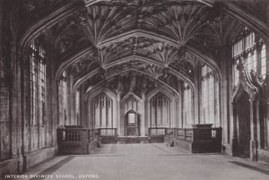 Interior Divinity School, Oxford av English Photographer