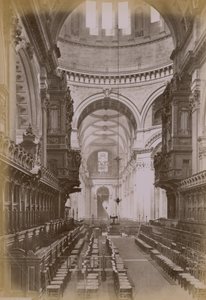 Interiör av St Pauls Cathedral av English Photographer