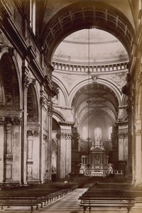 Interiör av St Pauls Cathedral av English Photographer