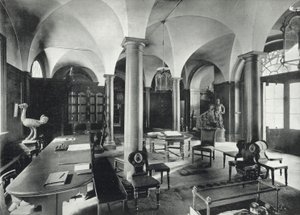 Järnhandlarhallen, entréhallen (s/v foto) av English Photographer